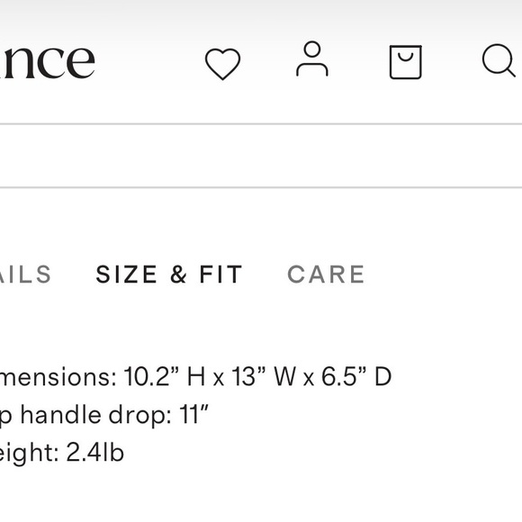 Quince Suede Zip Top Tote Bag in Whiskey Brown - Picture 14 of 15